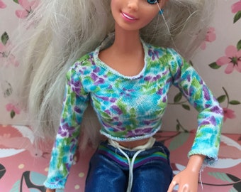 tie dye barbie
