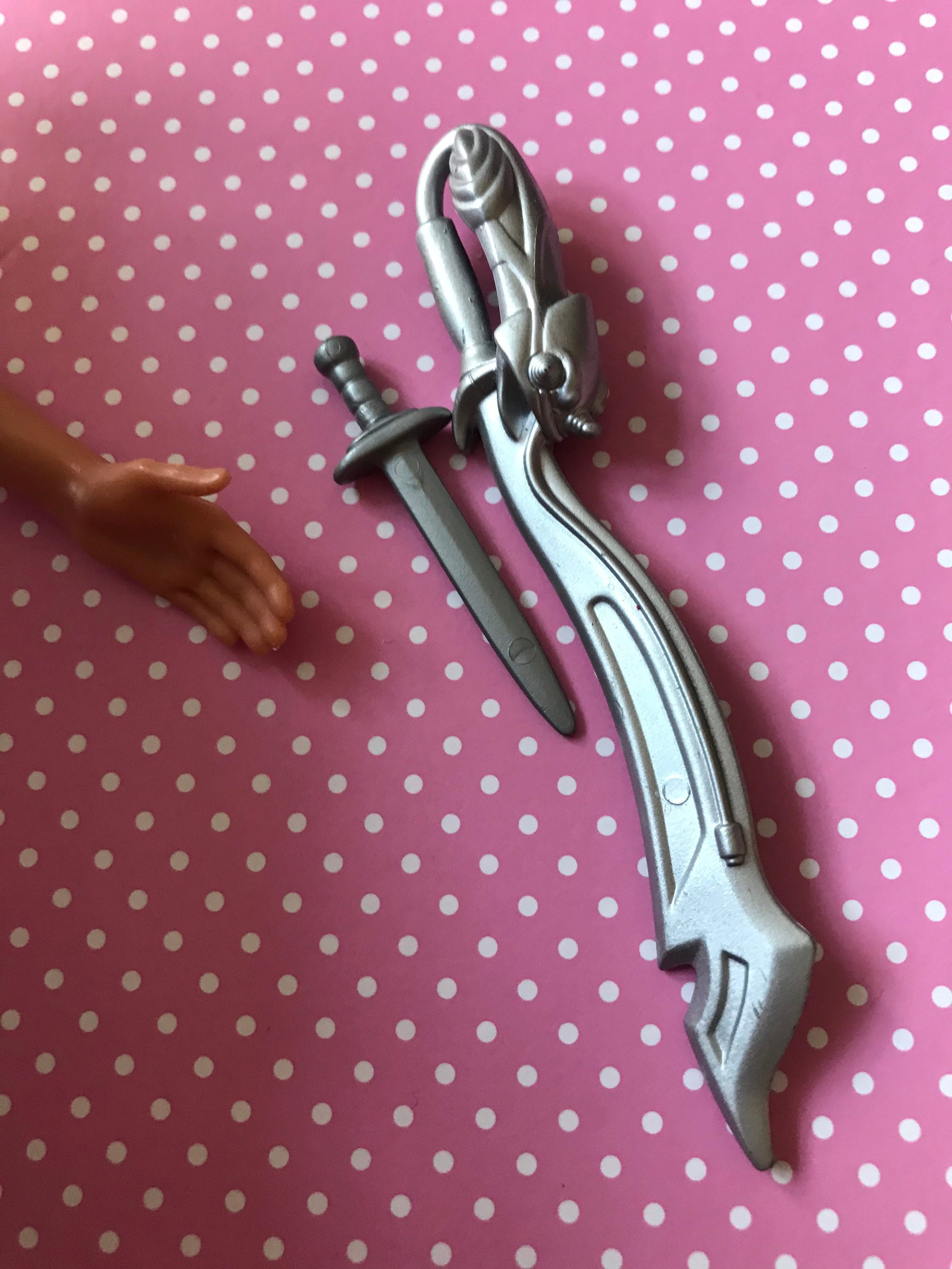 Tiny action figure weapons custom ooak Etsy