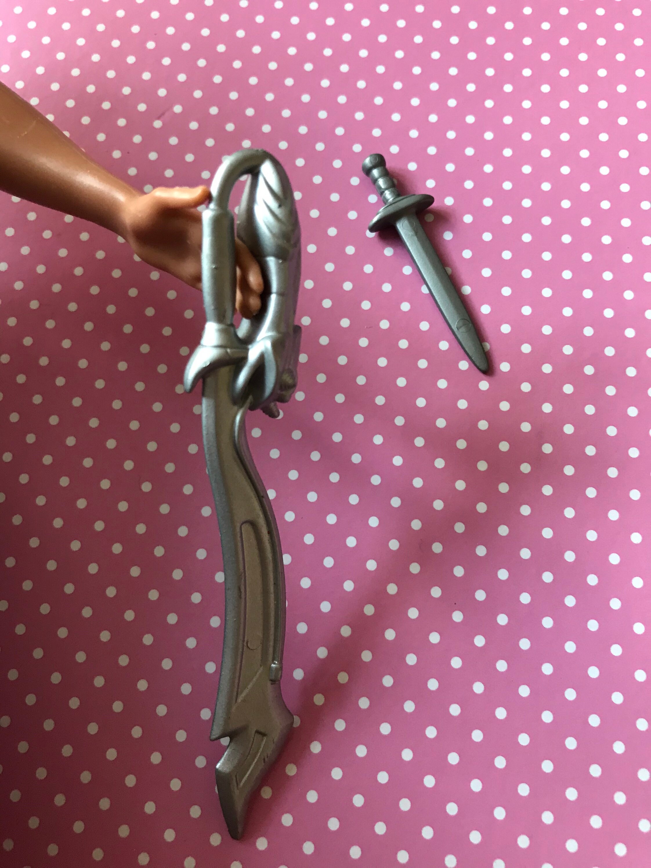 Tiny action figure weapons custom ooak Etsy