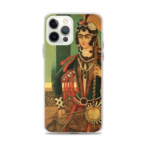 iPhone Case With Persian Qajar Girl | Persian Gift