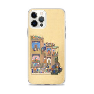 iPhone Case with unique Persian painting | a depiction of the tale from Shahnama (book of kings) | Best Persian Gift