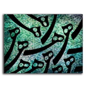 Persian Arabic calligraphy canvas | Persian wall art | Iranian art | Persian gift | Persian home decor | Best quality