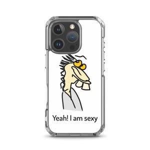 Funny caricature iPhone case makes you smile | BFF Gift | Funny Gift