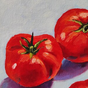 Red Tomatoes Oil painting