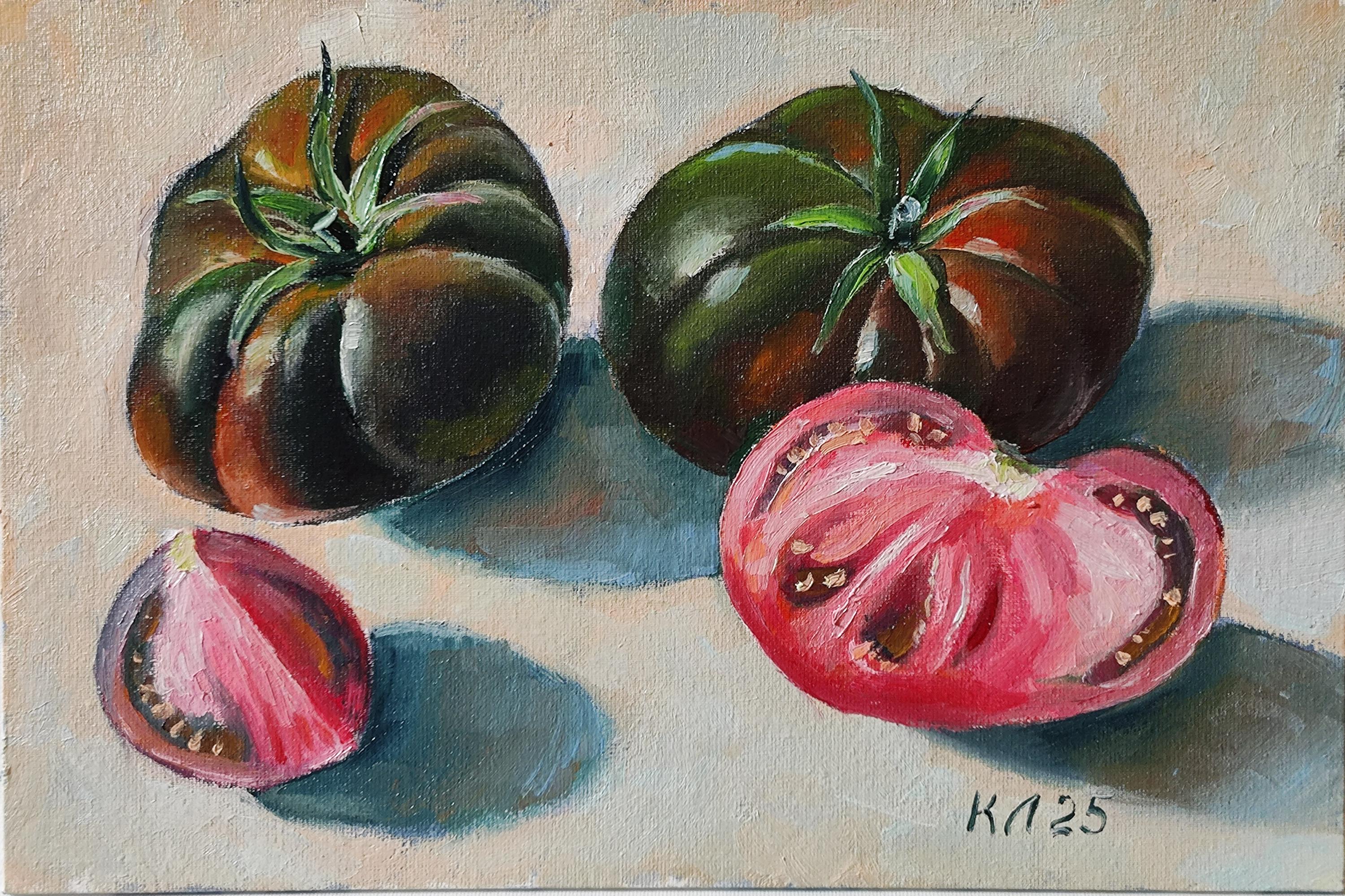 T. Miki 静物画 トマト インテリア 絵画 油絵 il_fullxfull.6719715758_kqma.jpg