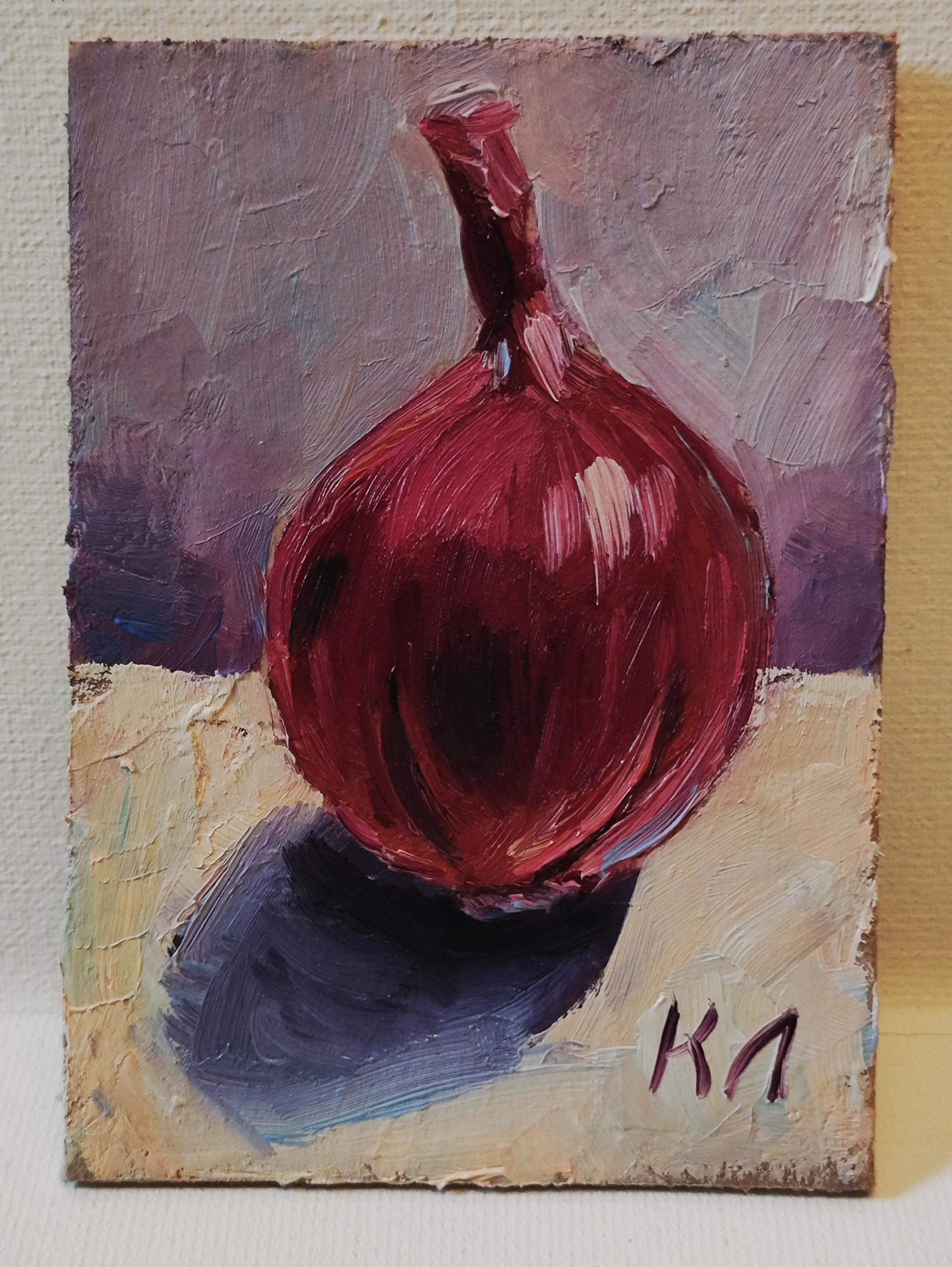 油彩画 玉ねぎの静物画 油彩画 玉ねぎの静物画 油彩画 玉ねぎの静物画