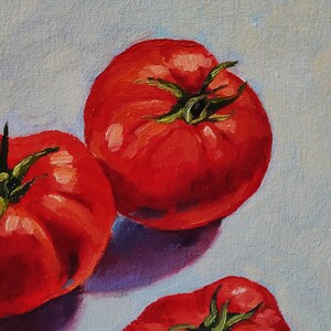 Red Tomatoes Oil painting