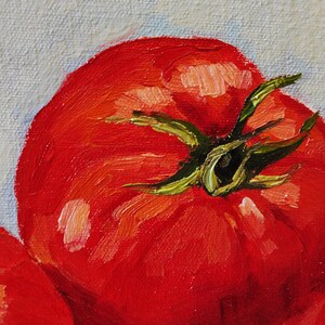 Red Tomatoes Oil painting