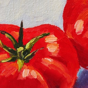 Red Tomatoes Oil painting