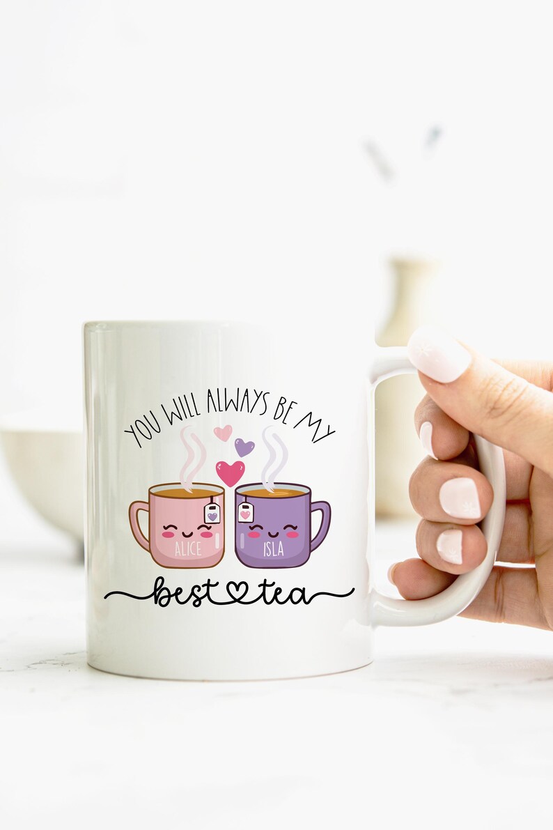 Personalised Best-Tea Mug, Birthday Present for Mum, Best Friend, Auntie, Nan, Funny Friendship Gift, Christmas Gift for Her image 5
