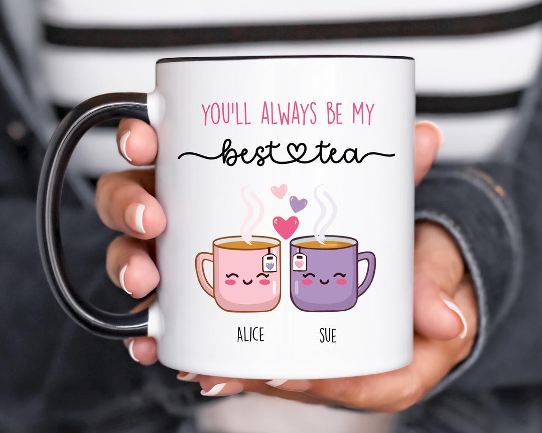 Bestie Tea Pun Mug, Funny Friendship Gift - Etsy UK
