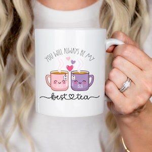 Personalised Best-Tea Mug, Birthday Present for Mum, Best Friend, Auntie, Nan, Funny Friendship Gift, Christmas Gift for Her image 3