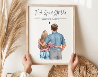 Gift for Step Dad, Father's Day Gift for Step Dad, Birthday / Christmas Gift for Step Parent