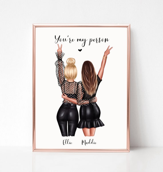 Bestie Birthday Gift, Personalized Gift For Best Friend, Birthday