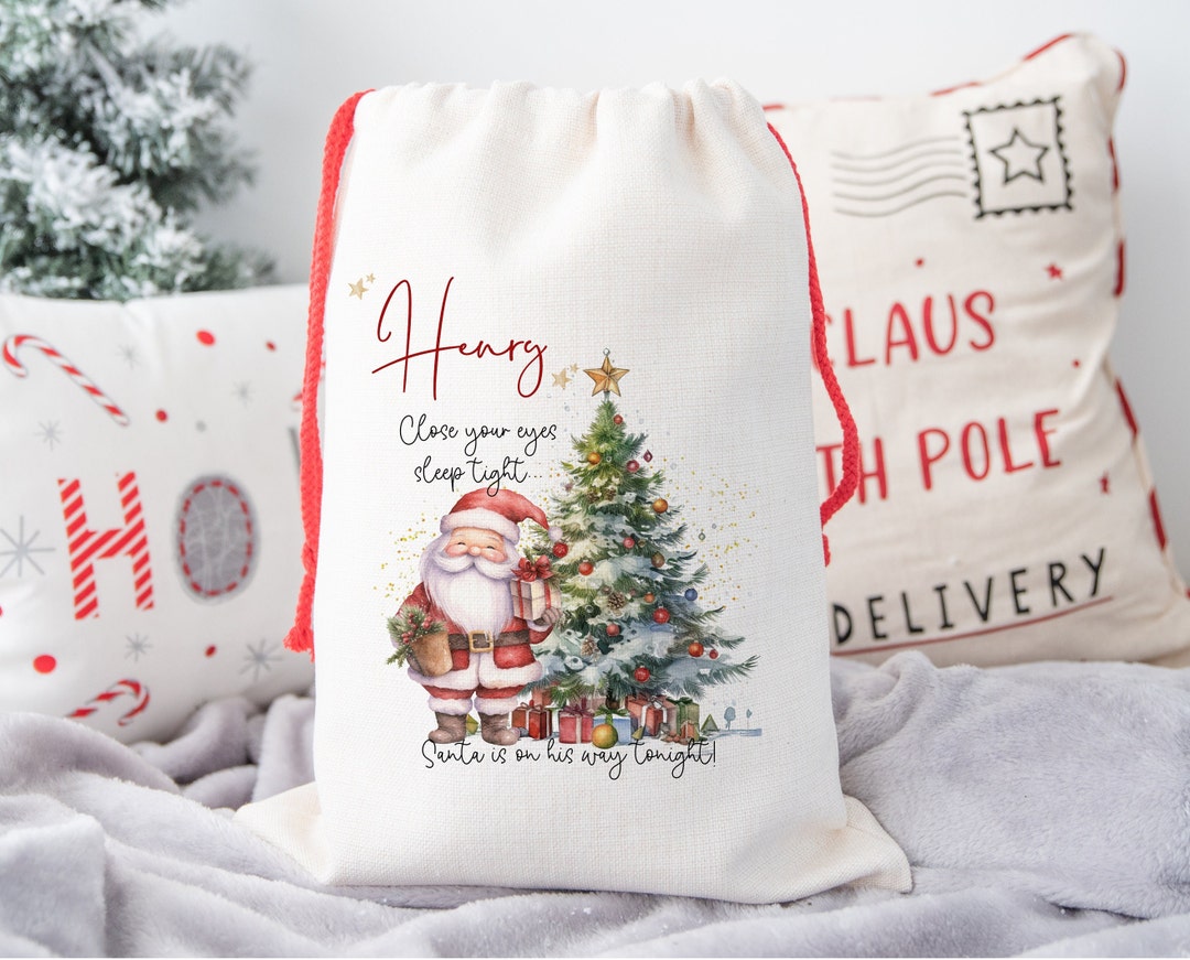 Personalised Christmas Eve Gift Bag Christmas Eve Gifts for Etsy UK