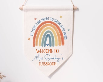 Lehrer Willkommen im Klassenzimmer Zeichen, Geschenke für Lehrer
