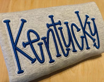 Kentucky Wildcats Sweatshirt | 3D Puff Embroidered Game Day Apparel