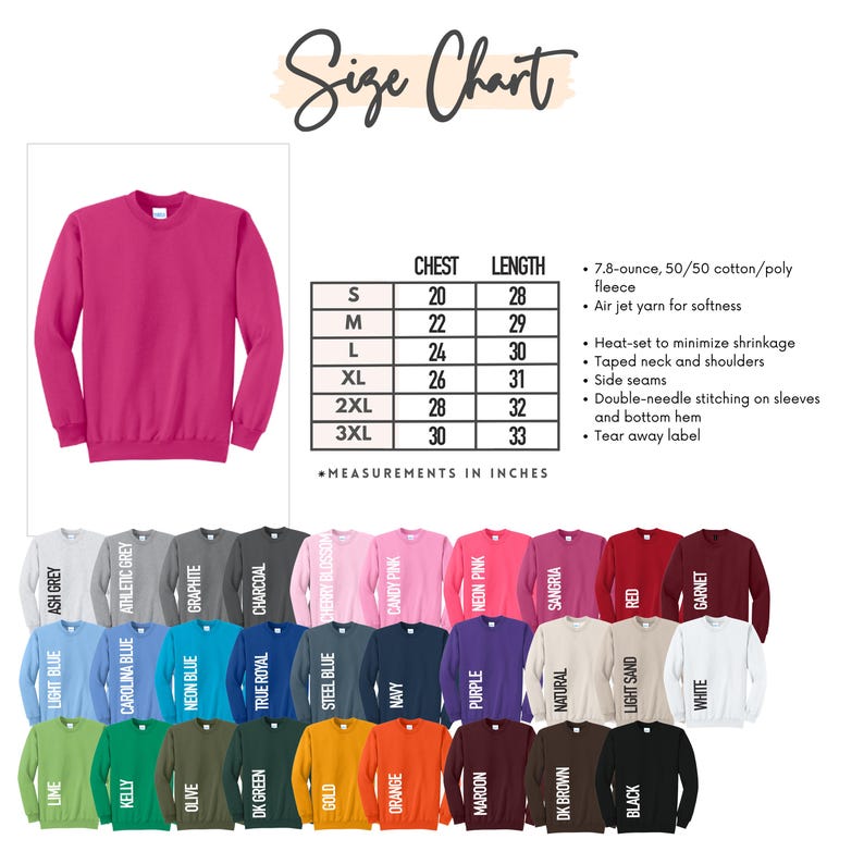 CUSTOM 3D Puff Embroidered Sweatshirt || Spirit Wear || Game Day || Gift for Her image 4