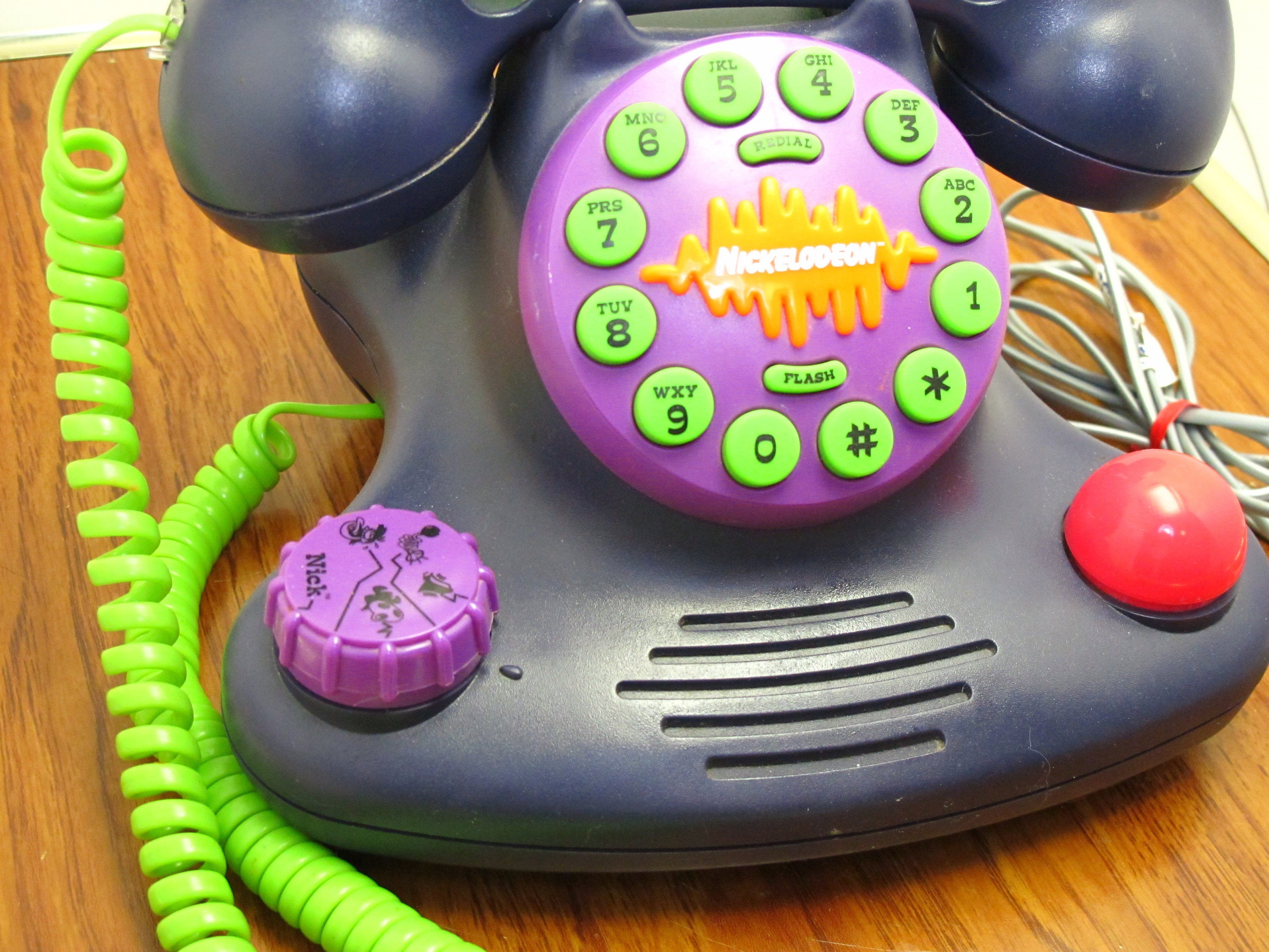 Nickelodeon Phone Talk Blaster Purple Phone vintage Phone Etsy