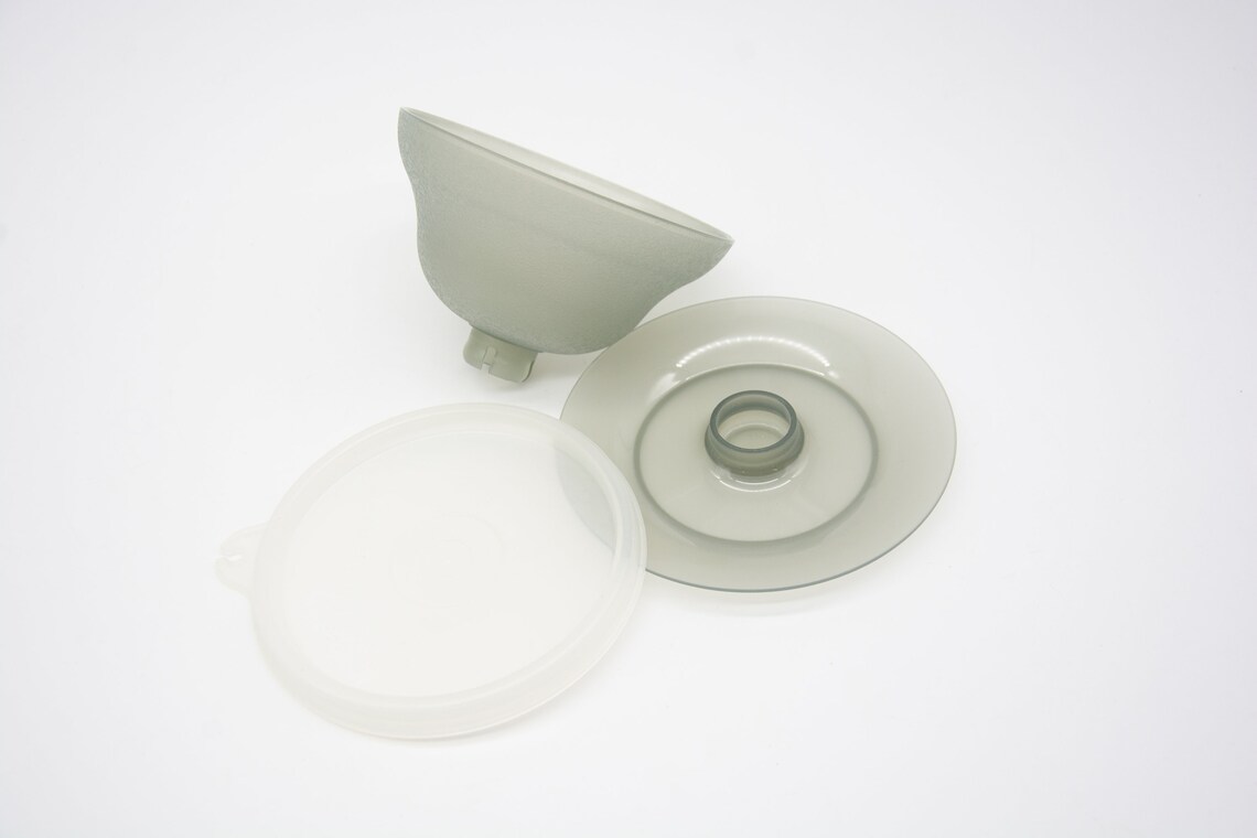 Vintage Tupperware, Pudding Plastic Cups Jello Cup, Food Container