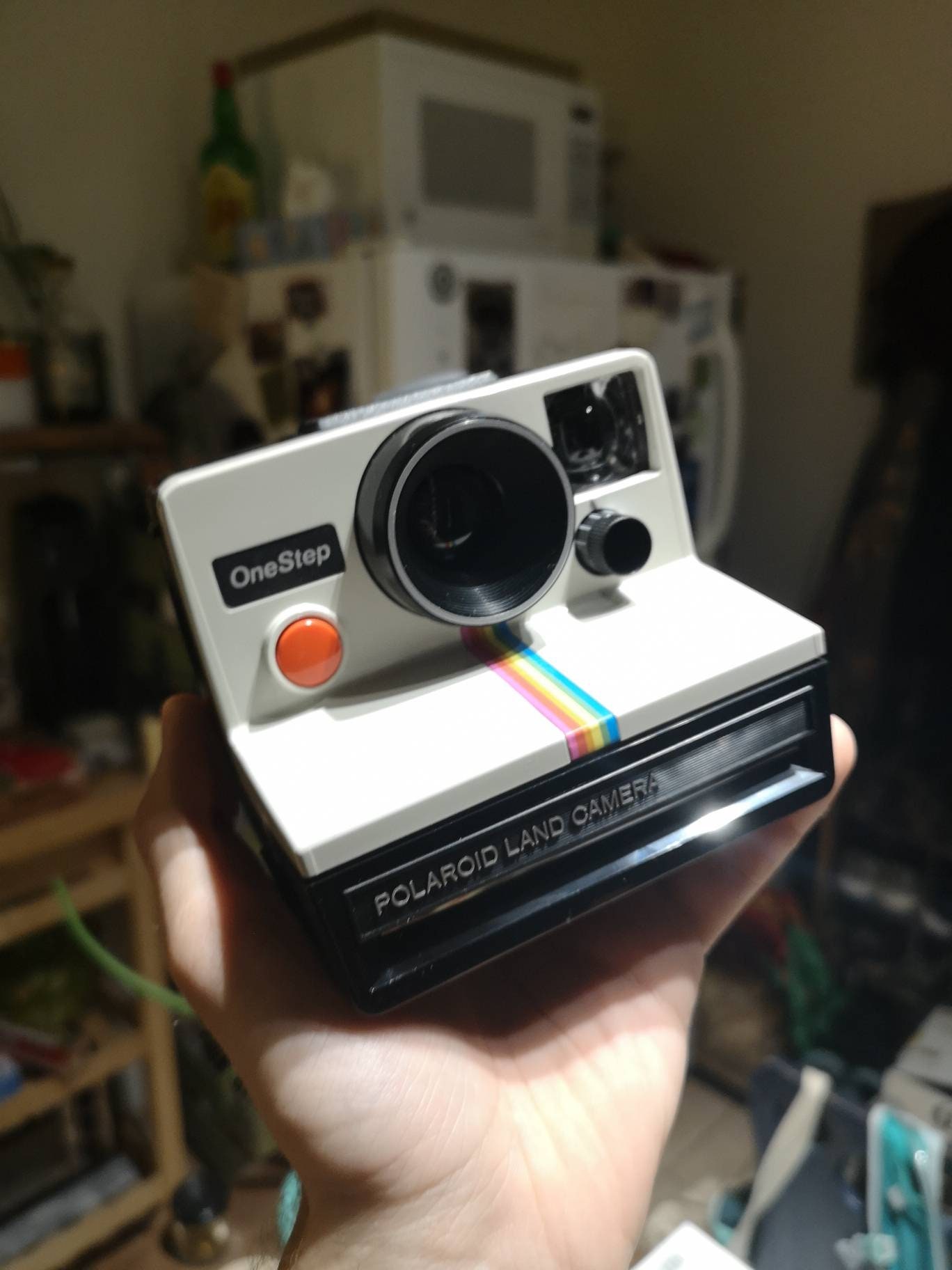 vintage polaroid camera film