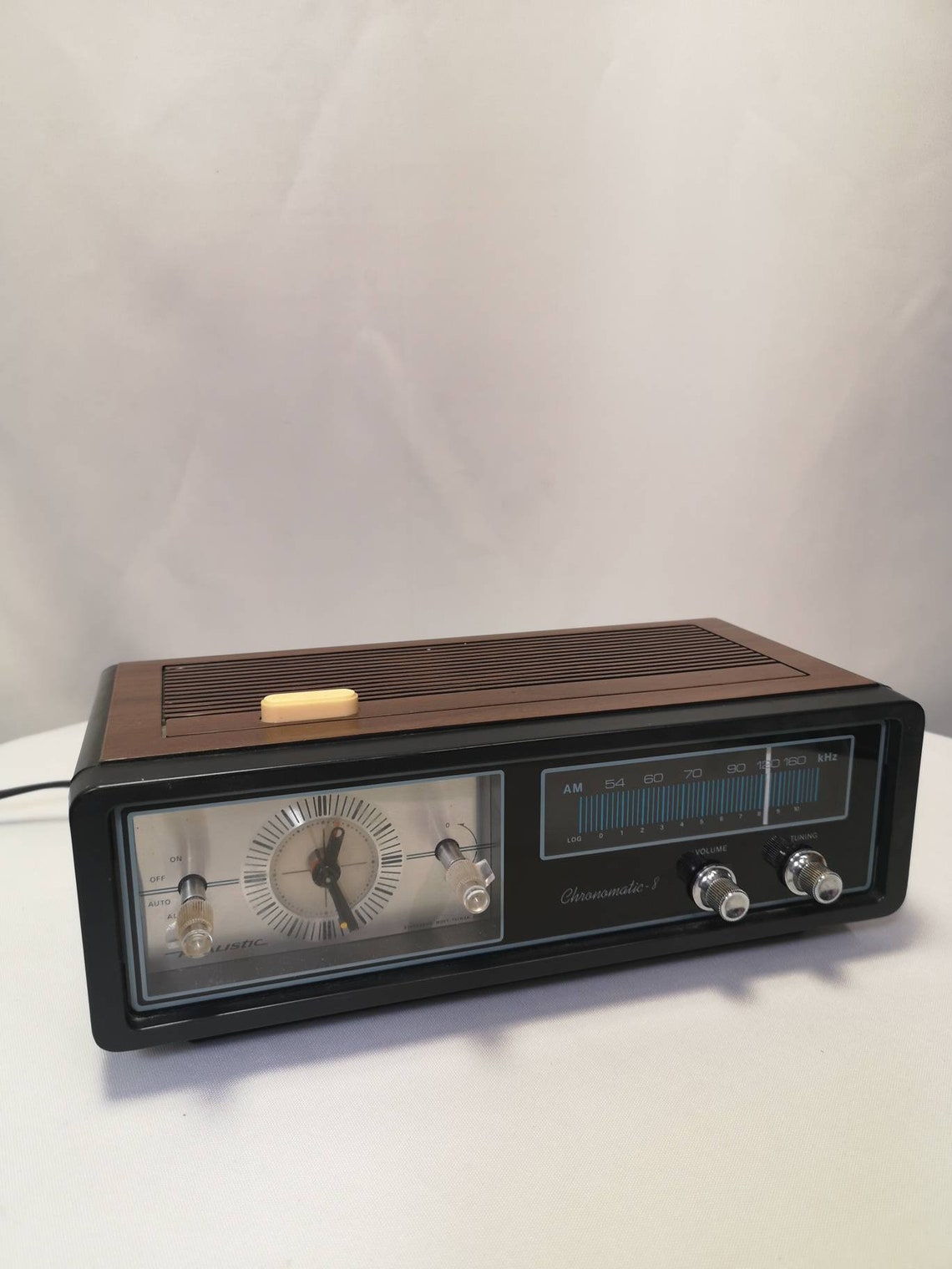 Vintage Realistic Clock Radio 80s Retro Vintage Radio AM FM Etsy UK