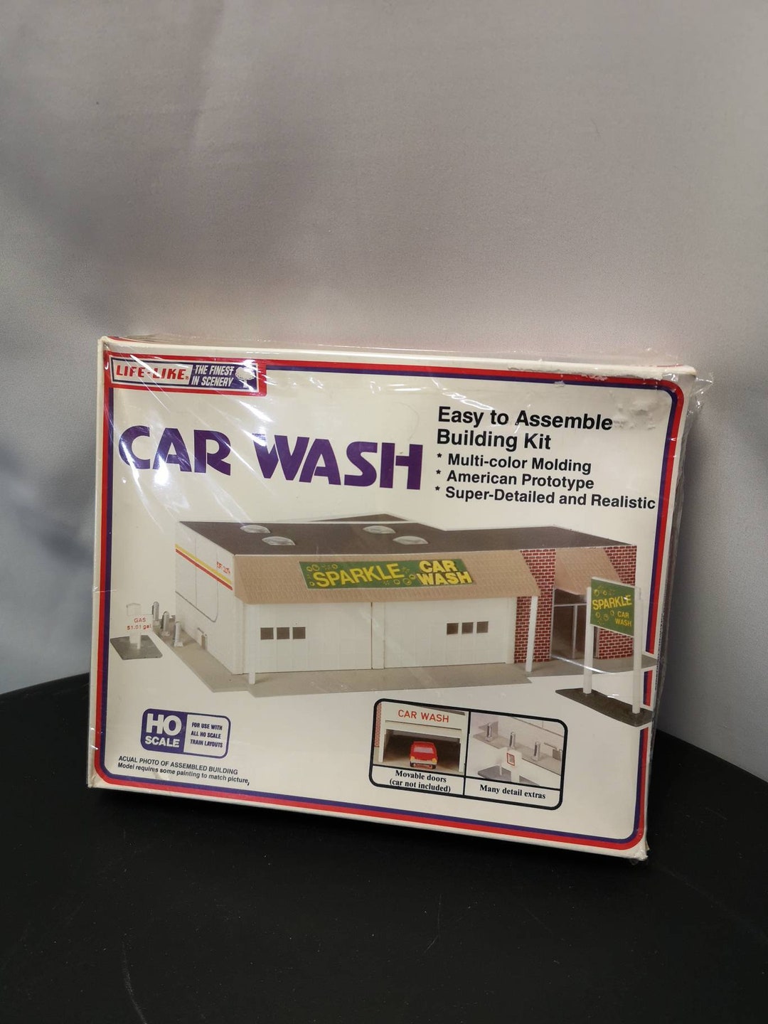Lifelike 1361 Car Wash Plastic Building Kit HO Scale Etsy