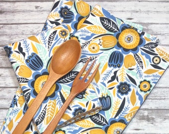 43cm x 43cm,Table napkin 100/% pure cotton Dinner napkins Pack of 6 Mustard Yellow napkin Cotton Dinner napkin