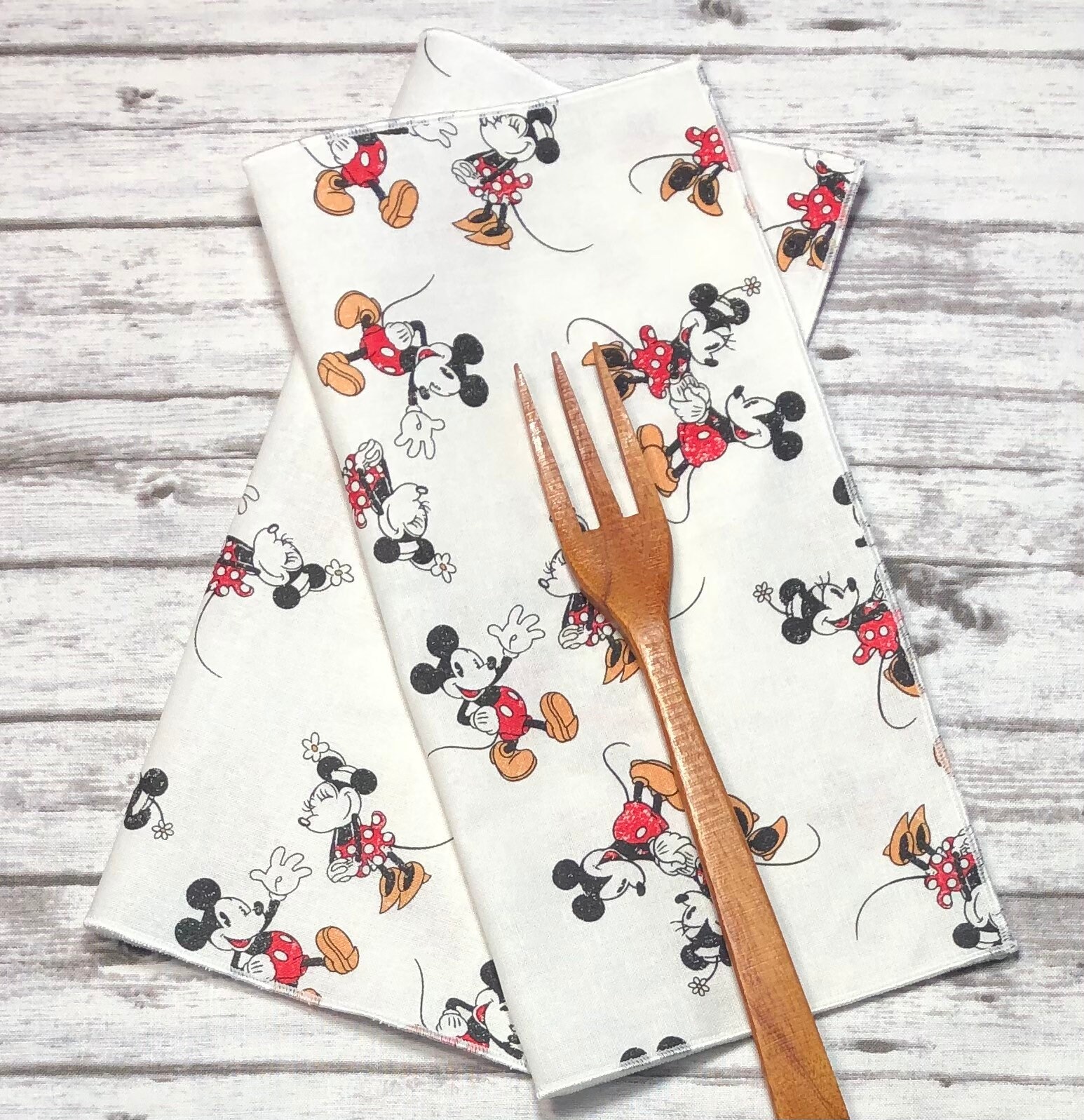 MiCkeY MouSe CLoTh NaPkiNs Kids Cloth Napkins Set of 2 4 Etsy