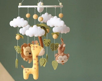baby mobile giraffe