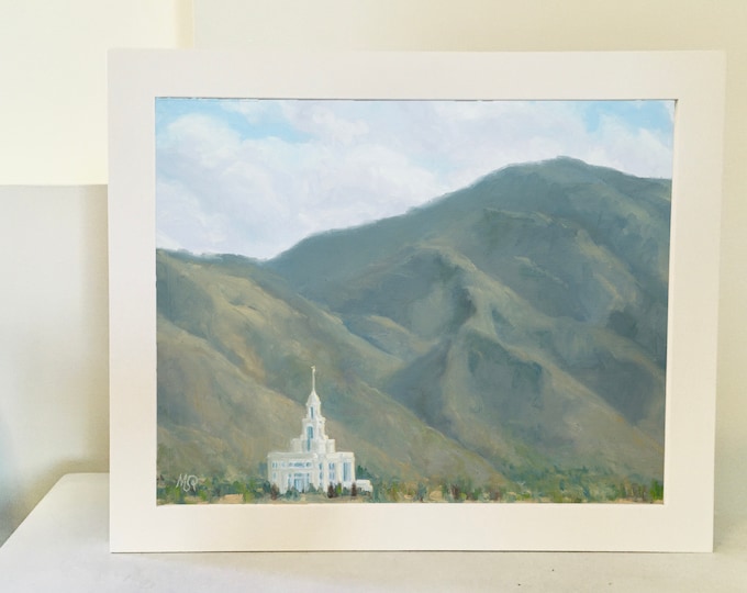 Payson Temple Print