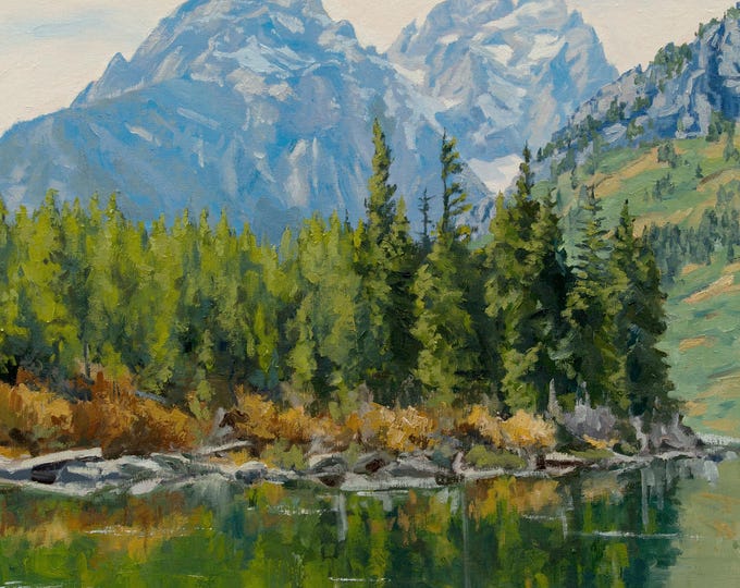 The Grand From String Lake