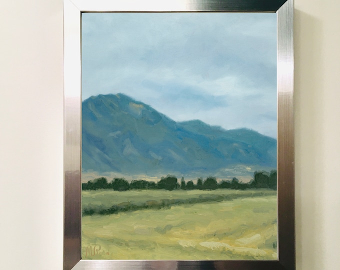 Santaquin Peak Art Print