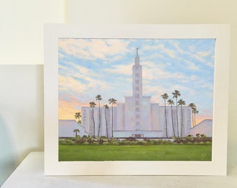 Los Angeles Temple Photo Print: LA Wall Art