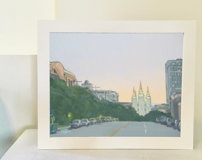 Salt Lake City Temple Print