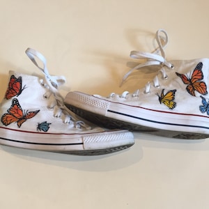 custom painted shoes