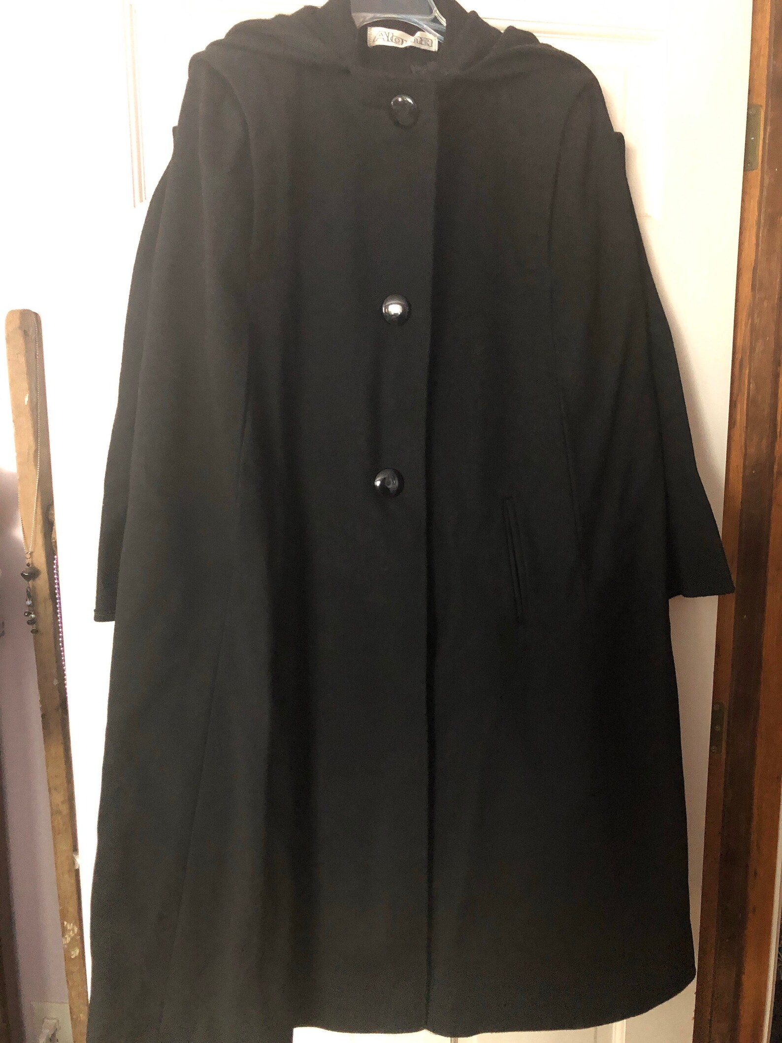 full length wool cape