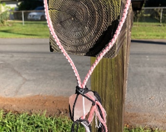 Rose Quartz Car Charm