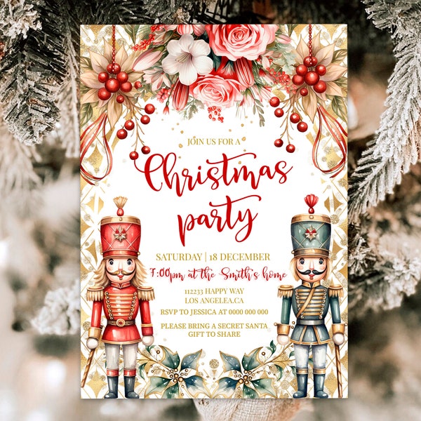 Nutcracker Invitation - Etsy