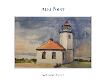 Alki Point - dedicated to Los Angeles Guitar Quartet w/7-string GTR4