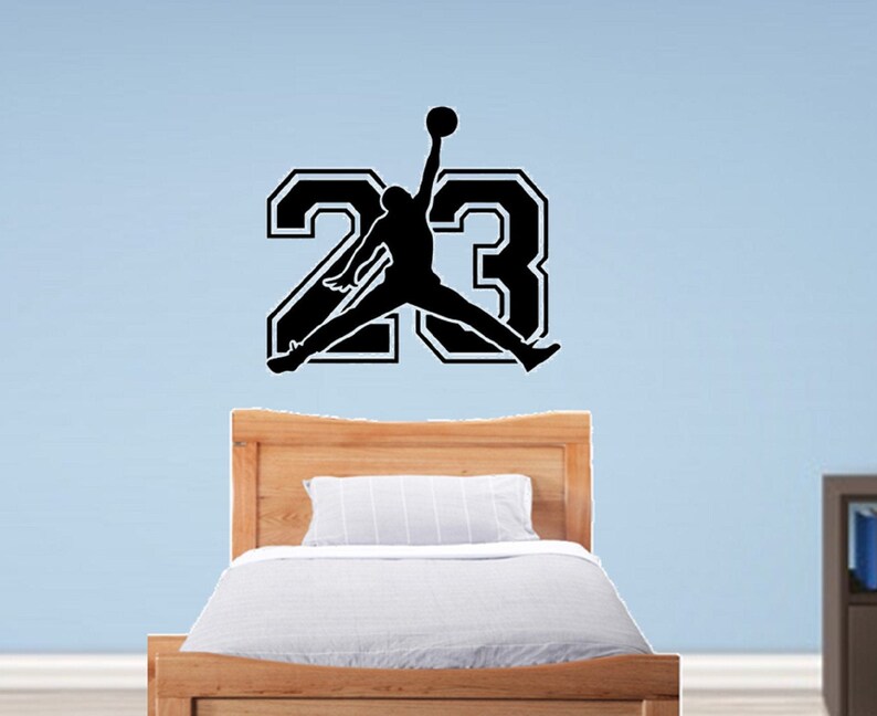 Jordan Decal / Jordan Wall Decal / Air Jordan Wall Decal / Etsy