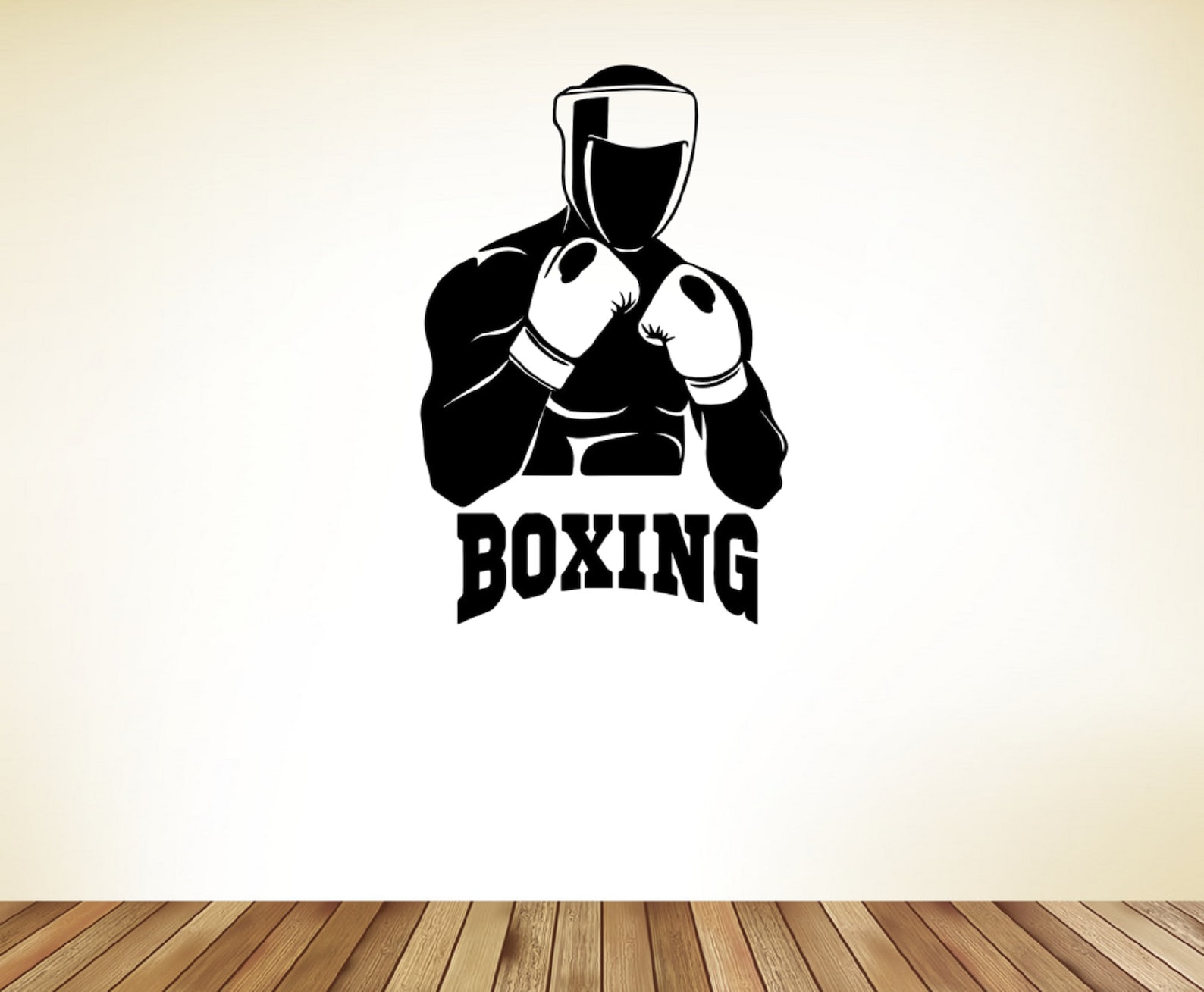 Boxing Decal / Boxer Wall Decal / Boxing Wall Decal / Gym Wall | Etsy