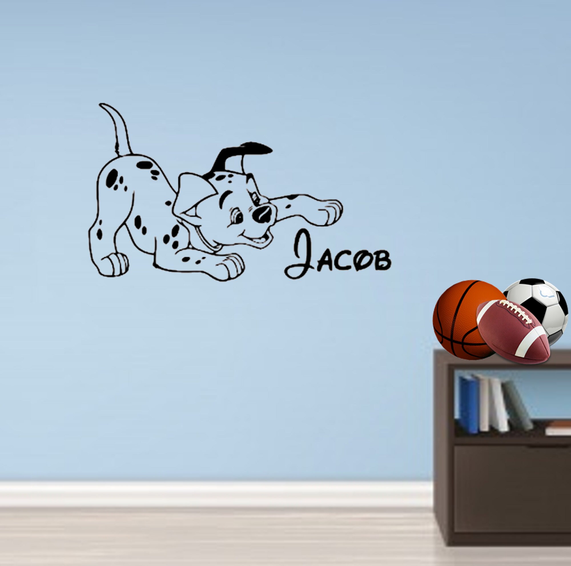 101 Dalmatians Wall Decals Etsy