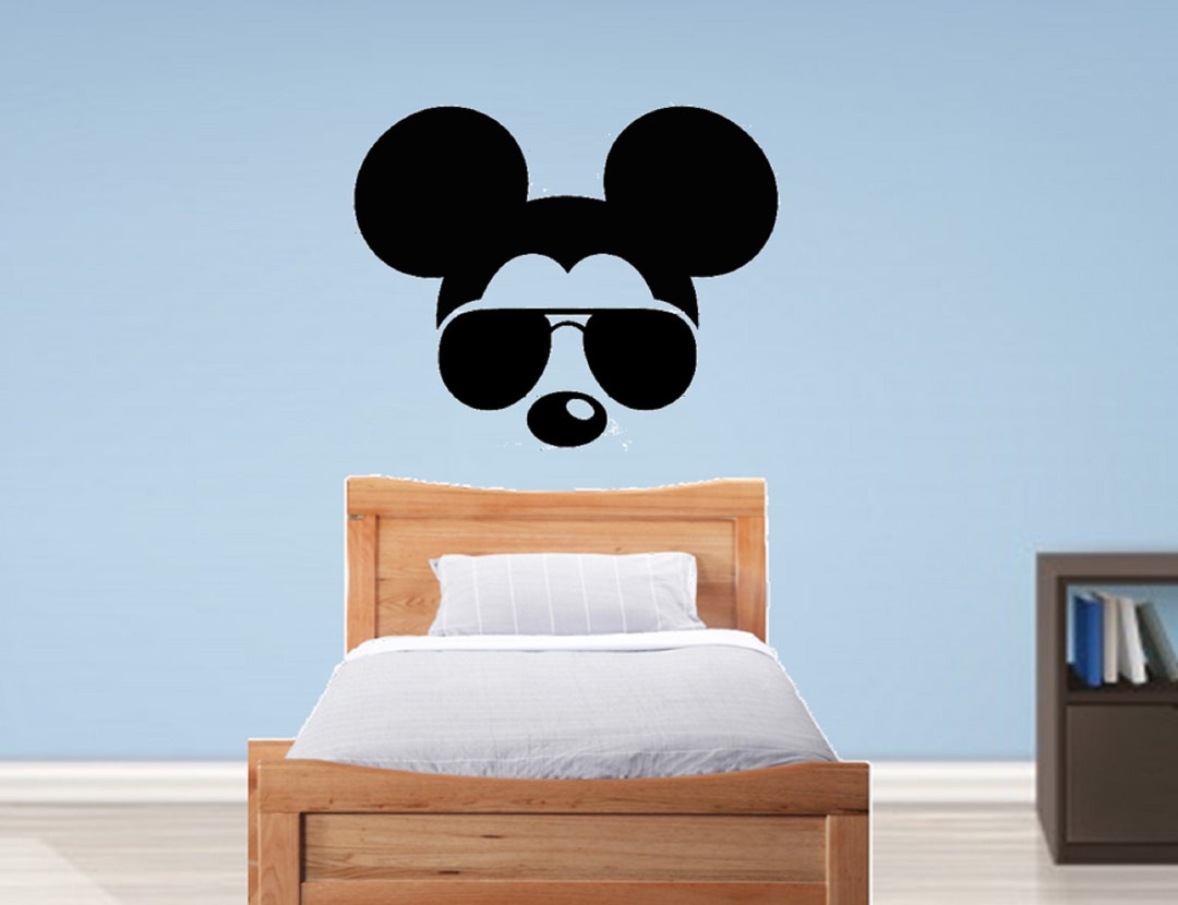 Mickey Mouse Decal / Mickey Wall Decal / Disney Decal / Disney Etsy