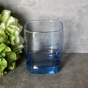 4PCS 13 oz Drinking Glasses Cup With Handle Thin Square Glasses