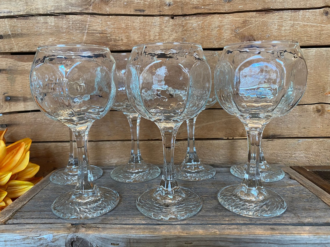 libbey chivalry wine glasses