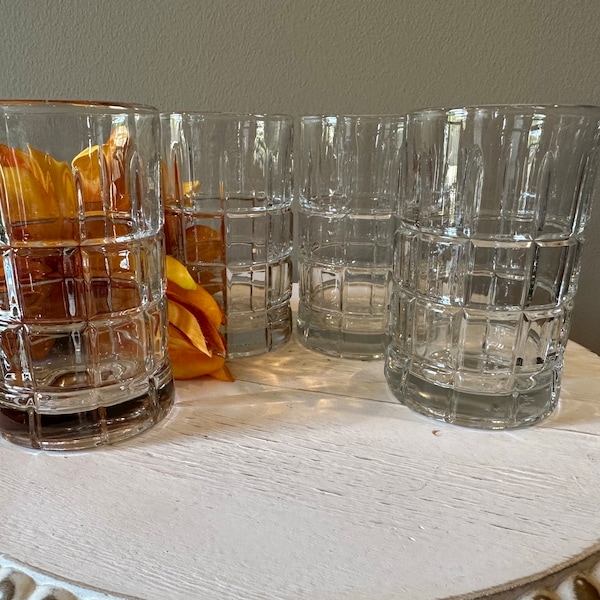 Anchor Hocking Manchester Juice Glasses Etsy