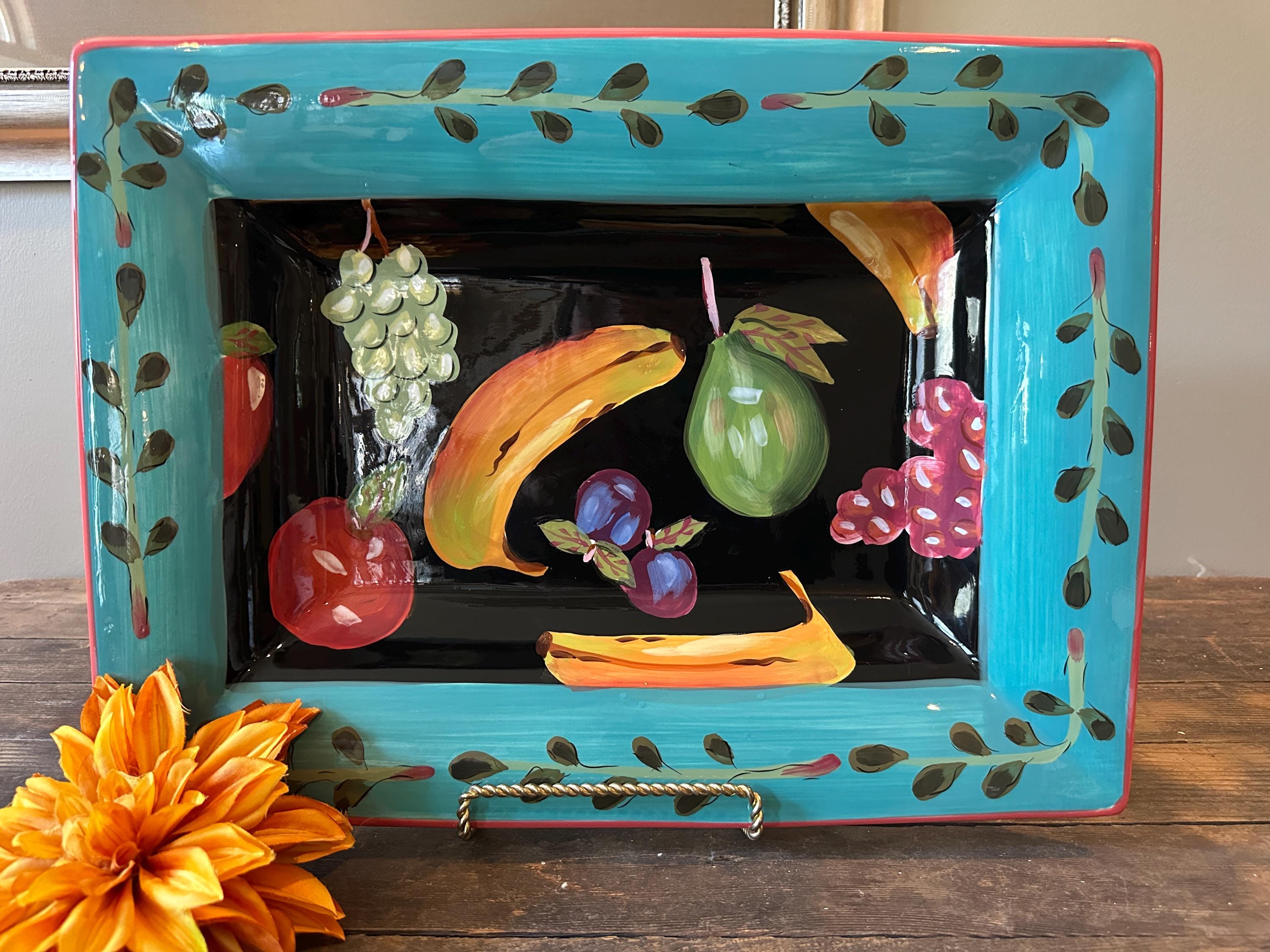 Certified International - Droll Too - Jean Townsend - Fruit Motif