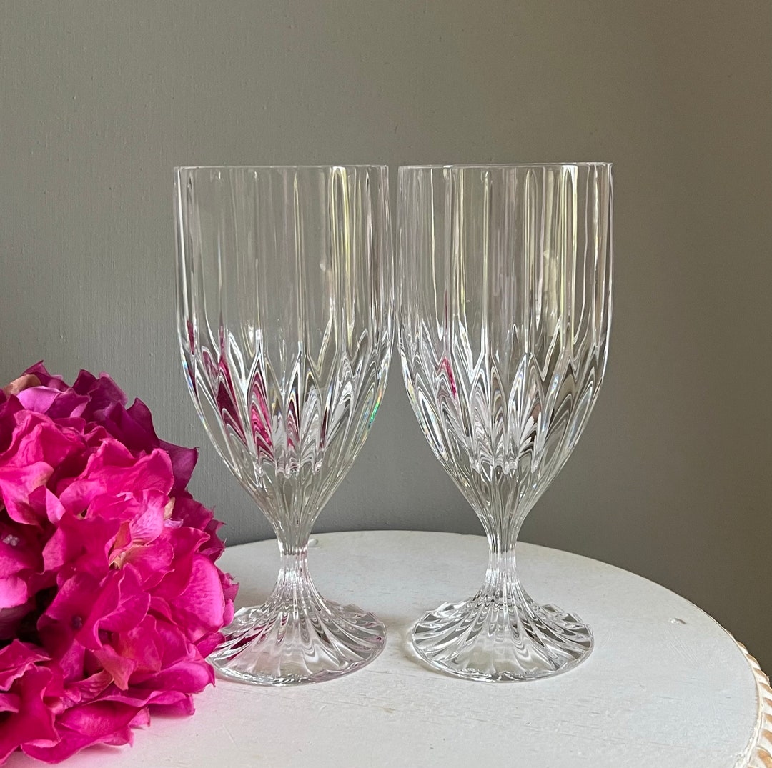 Mikasa Park Lane Ice Tea Glasses Set of 2 7 Etsy
