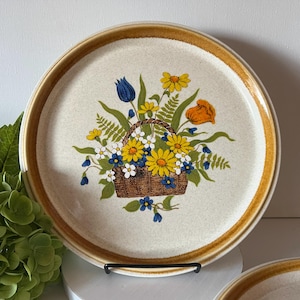 Mikasa Stone Manor Garden Bouquet - Set of 3 - Dinner Plates - 10 3/4&quot;